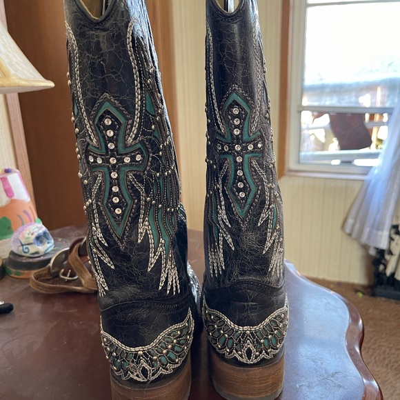 Corral Western Dress Cowboy Boots - Picture 3 of 6